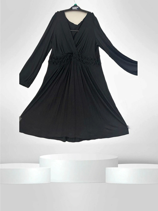 maitai Dresses & Skirts - Black Long Sleeve Midi Dress